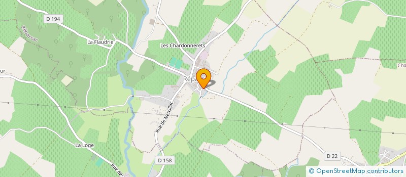 localisation de l'entreprise MONSIEUR UGO CATALA  REPARSAC