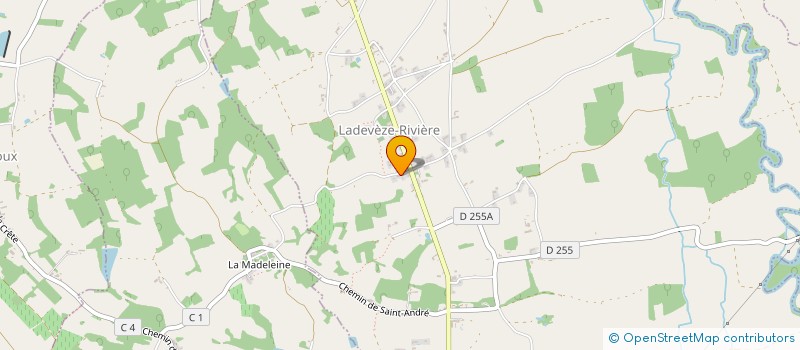 localisation de l'entreprise MONSIEUR UGO CAUSSADE  LADEVEZE-RIVIERE