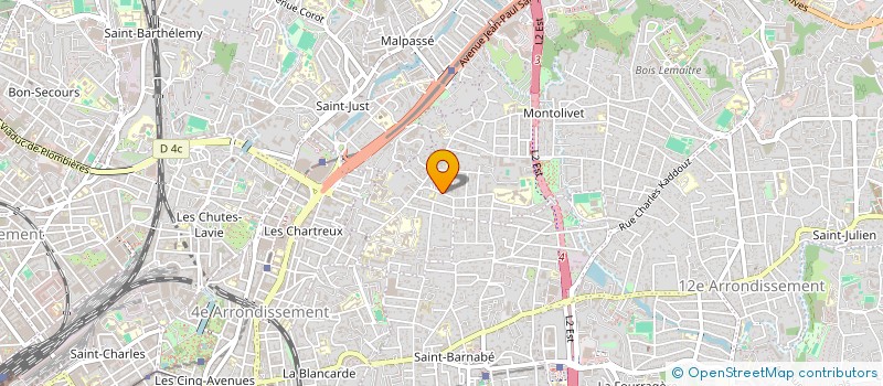 localisation de l'entreprise MONSIEUR UGO CECCALDI  MARSEILLE