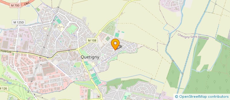 localisation de l'entreprise MONSIEUR UGO COLI à QUETIGNY