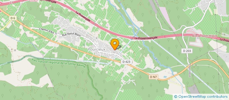 localisation de l'entreprise MONSIEUR UGO COQUILLAT  POURCIEUX