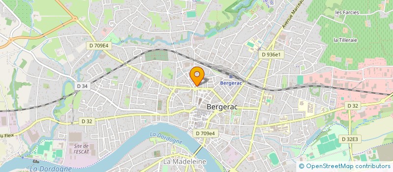 localisation de l'entreprise MONSIEUR UGO CORTADA à BERGERAC