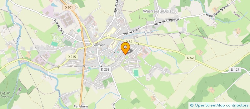 localisation de l'entreprise MONSIEUR UGO COSSAVELLA  SAMER