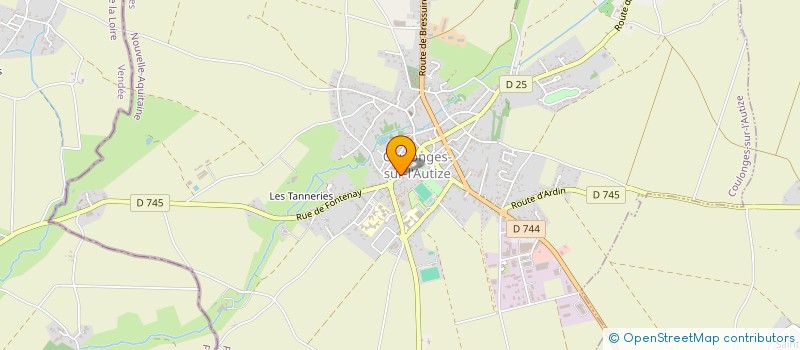 localisation de l'entreprise MONSIEUR UGO COUTANCEAU  COULONGES-SUR-L'AUTIZE