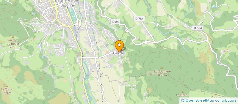 localisation de l'entreprise MONSIEUR UGO DASSY  RIEUMES