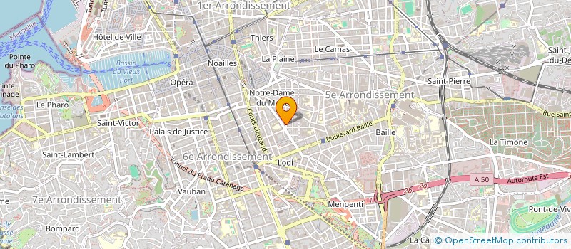 localisation de l'entreprise MONSIEUR UGO DE KNUYT à MARSEILLE