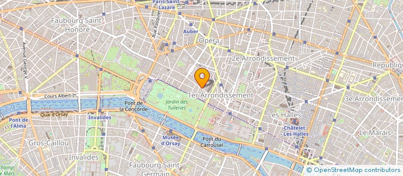 localisation de l'entreprise MONSIEUR UGO DECORSE à PARIS