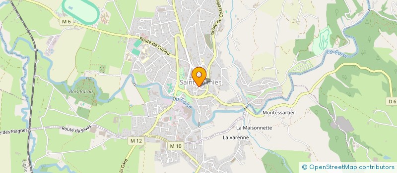 localisation de l'entreprise MONSIEUR UGO DECROUILLE  SAINT-GALMIER