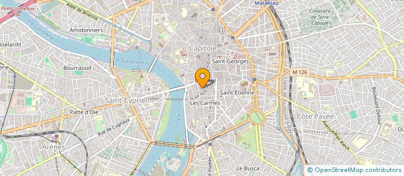 localisation de l'entreprise MONSIEUR UGO DELASSUS  TOULOUSE