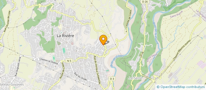 localisation de l'entreprise MONSIEUR UGO DELVAS  SAINT-LOUIS