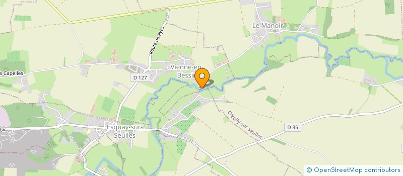 localisation de l'entreprise MONSIEUR UGO DESHAYES  VIENNE-EN-BESSIN