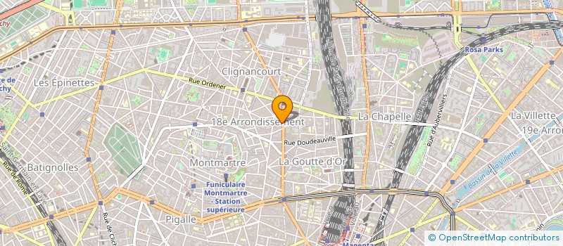 localisation de l'entreprise MONSIEUR UGO DESMOULIN  PARIS