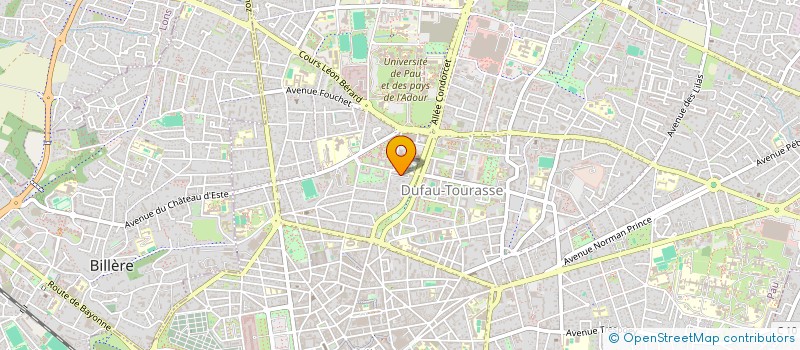 localisation de l'entreprise MONSIEUR UGO DUCAU-LUCART à PAU