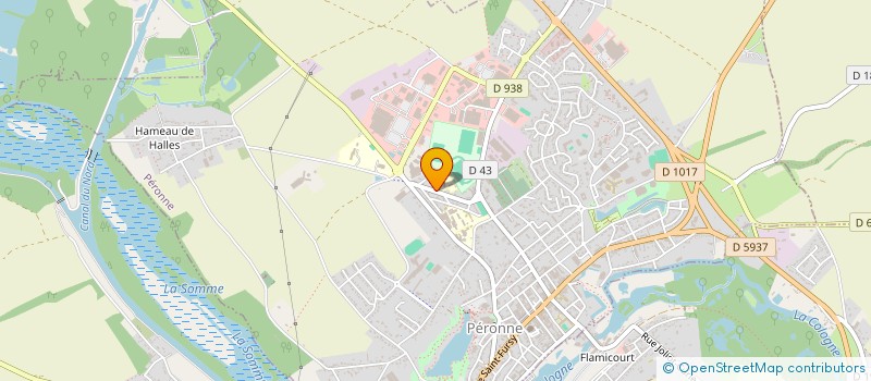 localisation de l'entreprise MONSIEUR UGO DUPRAZ  PERONNE