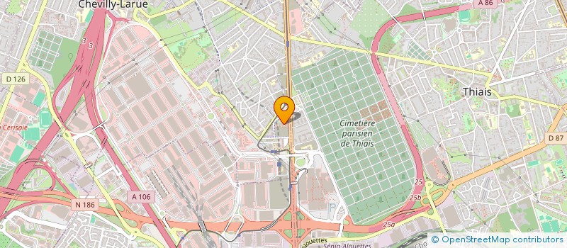 localisation de l'entreprise MONSIEUR UGO DURAND  CHEVILLY-LARUE