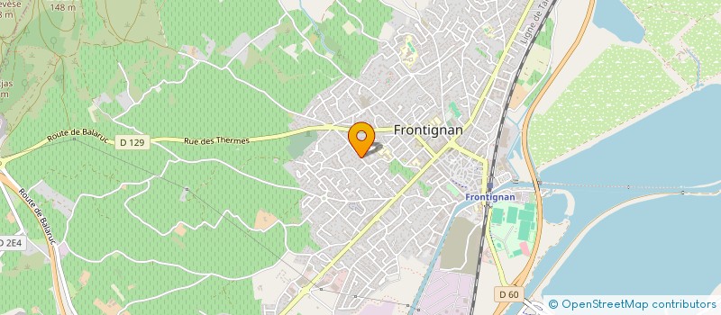 localisation de l'entreprise MONSIEUR UGO FALCONE à FRONTIGNAN