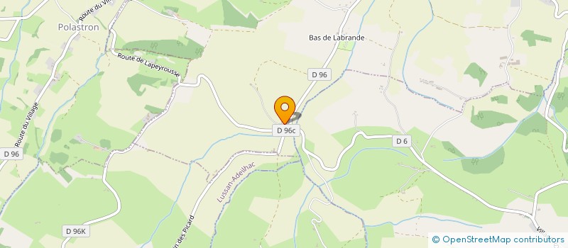 localisation de l'entreprise MONSIEUR UGO FAVA  CASTIES-LABRANDE