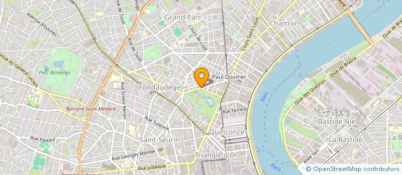 localisation de l'entreprise MONSIEUR UGO GALAMBA à BORDEAUX