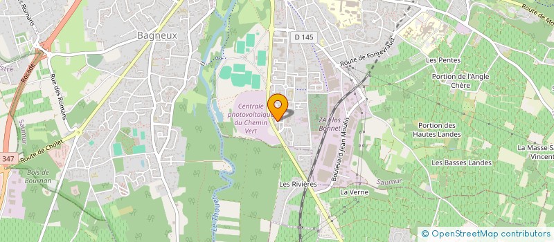 localisation de l'entreprise MONSIEUR UGO GESLOT  SAUMUR