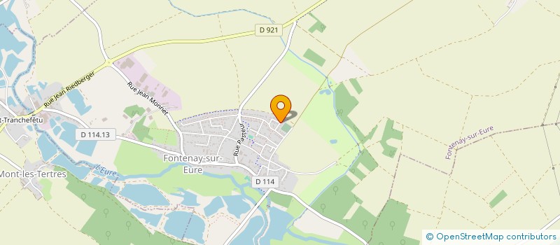 localisation de l'entreprise MONSIEUR UGO GUILLAUME à FONTENAY-SUR-EURE