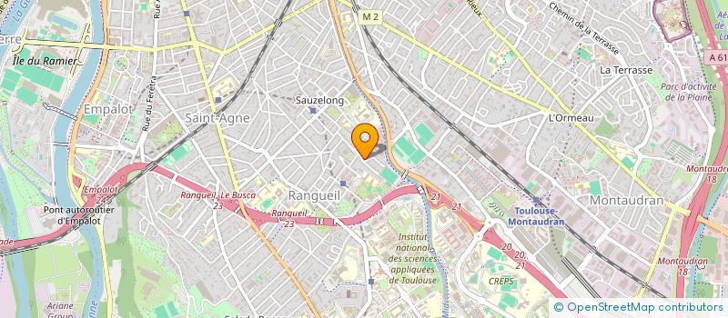 localisation de l'entreprise MONSIEUR UGO GUTIERREZ à TOULOUSE
