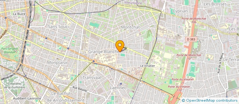 localisation de l'entreprise MONSIEUR UGO LABBE  LYON