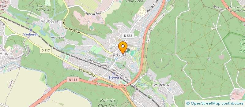 localisation de l'entreprise MONSIEUR UGO LANGRAND à BIEVRES