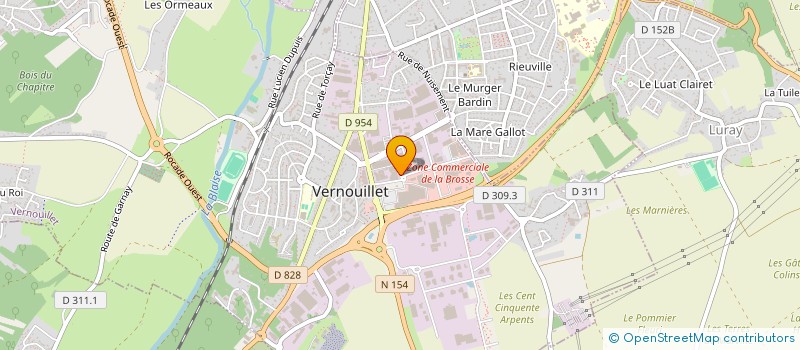 localisation de l'entreprise MONSIEUR UGO LE MORVAN à VERNOUILLET