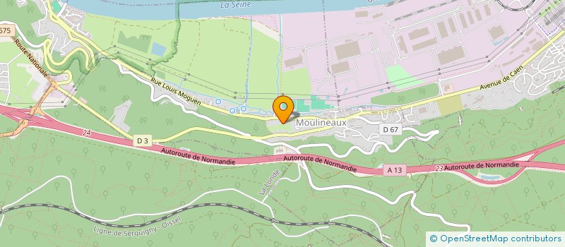 localisation de l'entreprise MONSIEUR UGO LEGRAND  MOULINEAUX