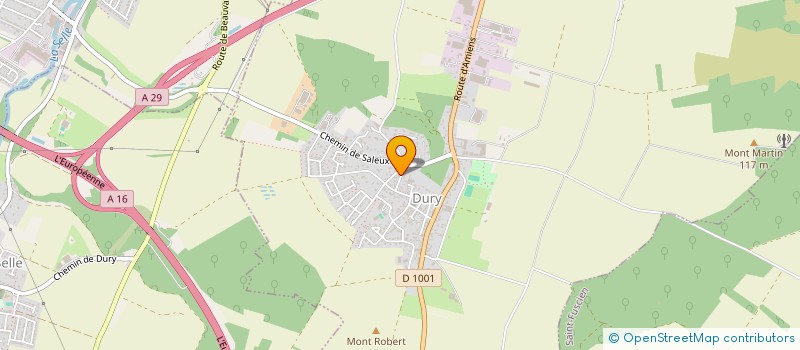 localisation de l'entreprise MONSIEUR UGO LEMAIRE  DURY