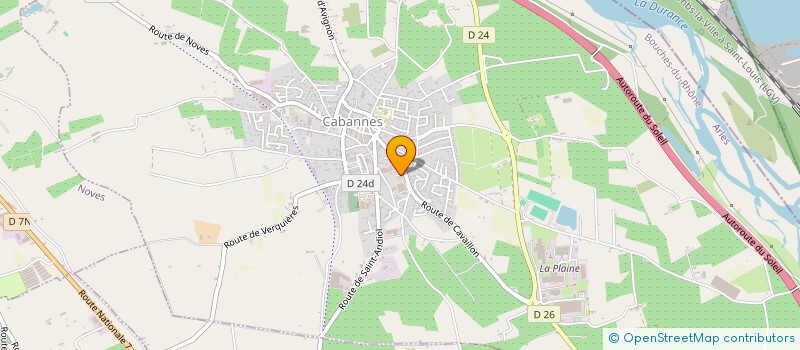 localisation de l'entreprise MONSIEUR UGO LUCZAK  CABANNES