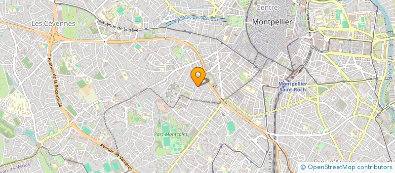 localisation de l'entreprise MONSIEUR UGO MACCOTTA à MONTPELLIER