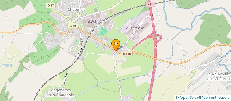 localisation de l'entreprise MONSIEUR UGO MANGE  CHATENOIS