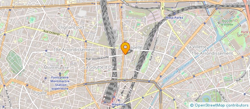 localisation de l'entreprise MONSIEUR UGO MARCUZZI  PARIS