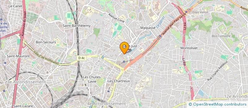 localisation de l'entreprise MONSIEUR UGO MARI à MARSEILLE