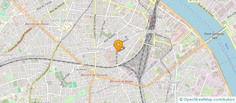 localisation de l'entreprise MONSIEUR UGO MARTIN  BORDEAUX