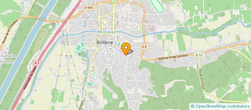 localisation de l'entreprise MONSIEUR UGO NOBILINI  BOLLENE