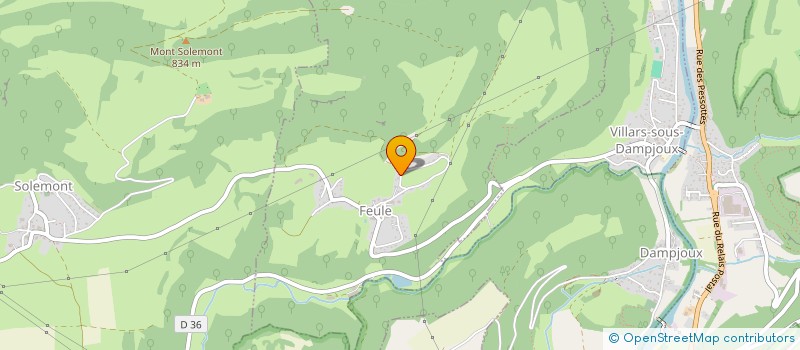 localisation de l'entreprise MONSIEUR UGO OGAY  FEULE