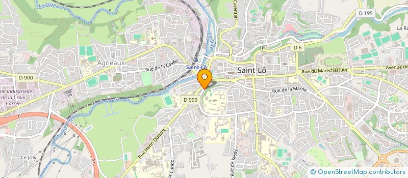 localisation de l'entreprise MONSIEUR UGO OKOLIE  SAINT-LO