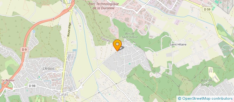 localisation de l'entreprise MONSIEUR UGO PASSARELLI  CABRIES