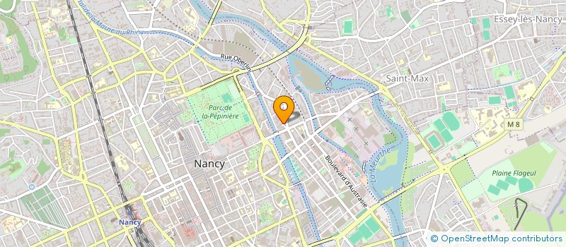 localisation de l'entreprise MONSIEUR UGO PERRIN  NANCY