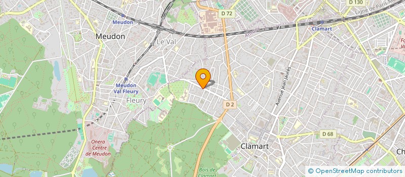 localisation de l'entreprise MONSIEUR UGO PERTHUIS  CLAMART
