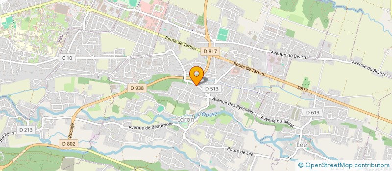 localisation de l'entreprise MONSIEUR UGO PEZZUTTI  IDRON