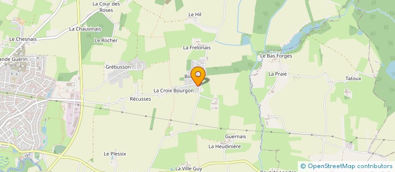 localisation de l'entreprise MONSIEUR UGO PICHON  ACIGNE