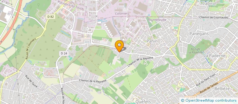 localisation de l'entreprise MONSIEUR UGO PIQUEMAL  TOURNEFEUILLE