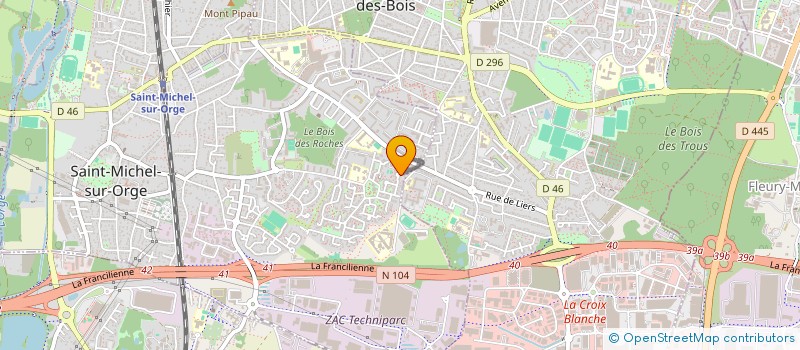 localisation de l'entreprise MONSIEUR UGO PLUMET  SAINT-MICHEL-SUR-ORGE