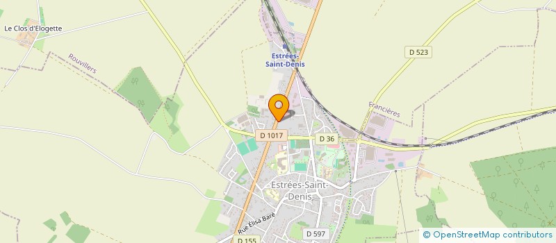 localisation de l'entreprise MONSIEUR UGO POPOWSKI  ESTREES-SAINT-DENIS