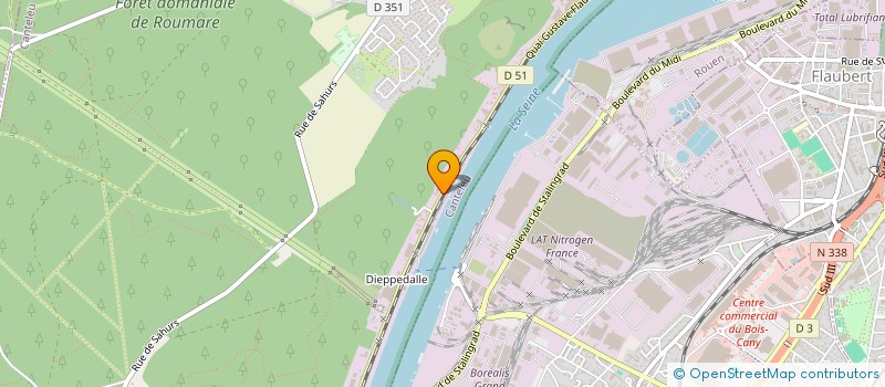 localisation de l'entreprise MONSIEUR UGO RENAULT  CANTELEU