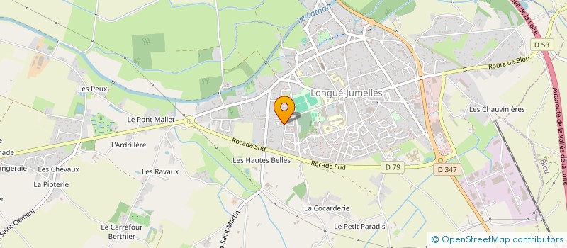 localisation de l'entreprise MONSIEUR UGO ROBBA  LONGUE-JUMELLES