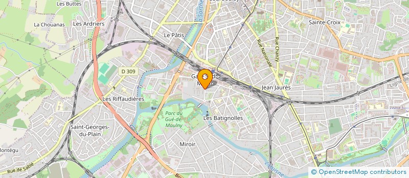 localisation de l'entreprise MONSIEUR UGO ROSERAT  LE MANS